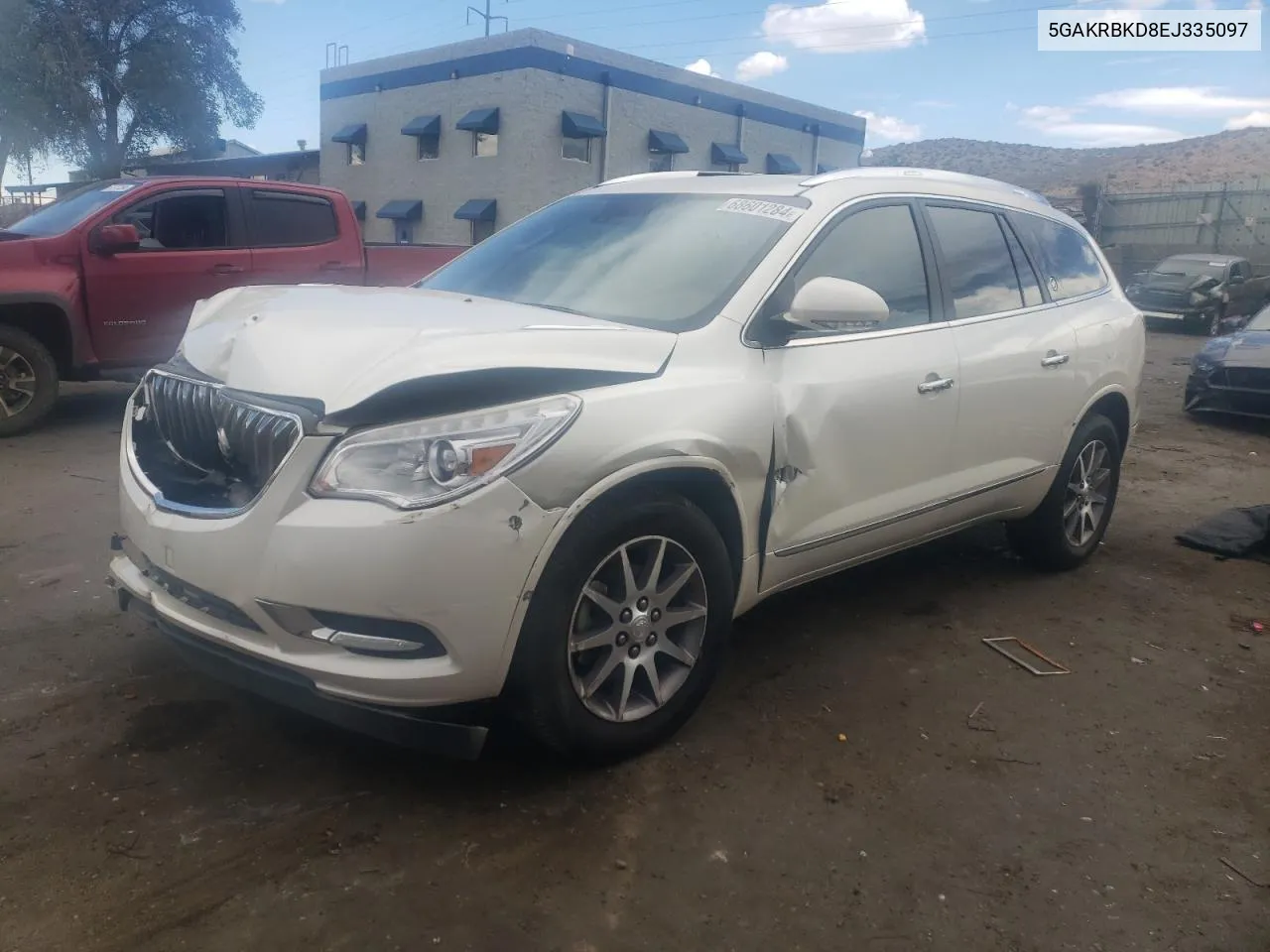 2014 Buick Enclave VIN: 5GAKRBKD8EJ335097 Lot: 68601284