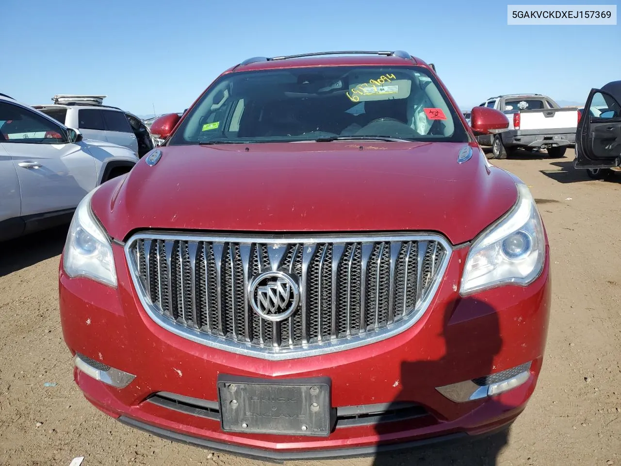 2014 Buick Enclave VIN: 5GAKVCKDXEJ157369 Lot: 69139094