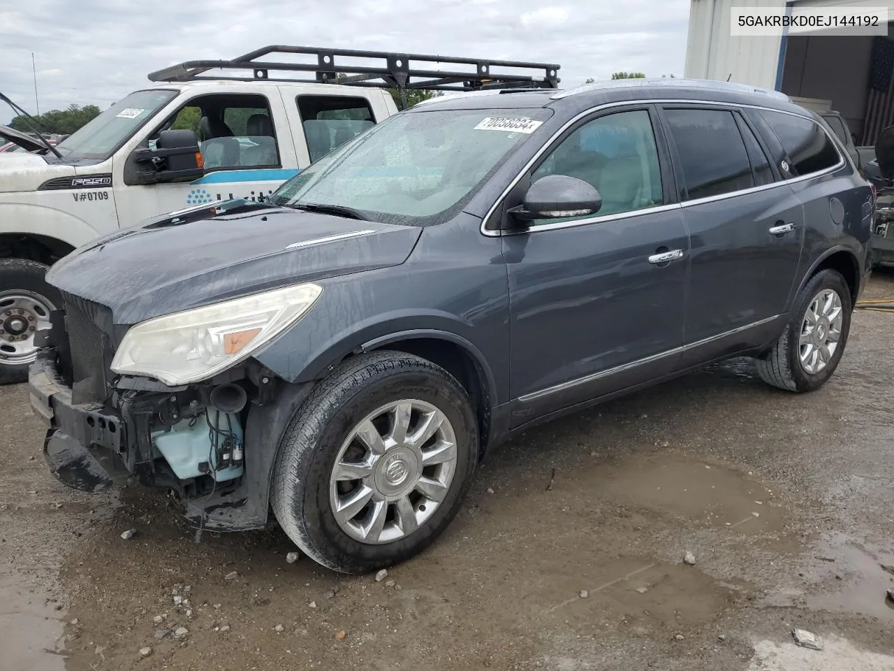 2014 Buick Enclave VIN: 5GAKRBKD0EJ144192 Lot: 70058034