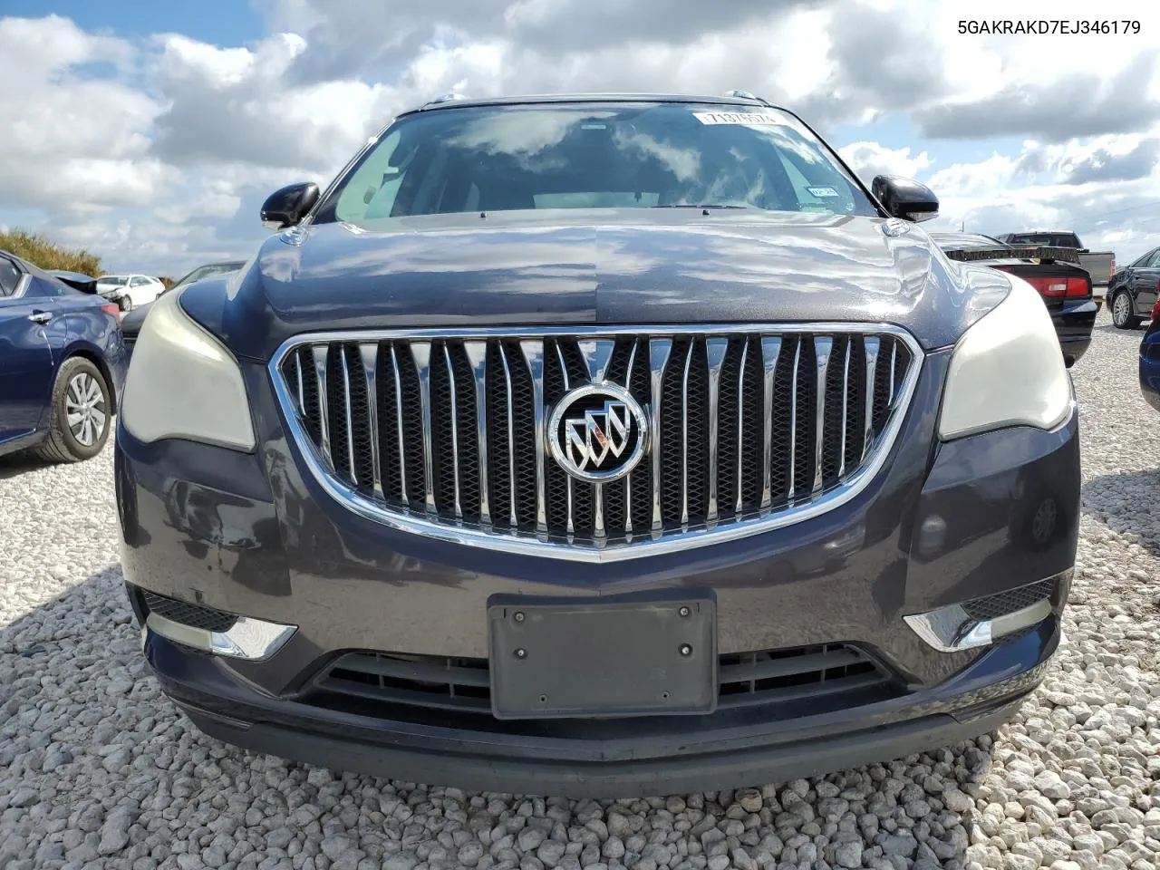 2014 Buick Enclave VIN: 5GAKRAKD7EJ346179 Lot: 71376574