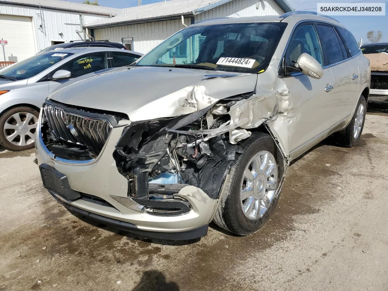 2014 Buick Enclave VIN: 5GAKRCKD4EJ348208 Lot: 71444824