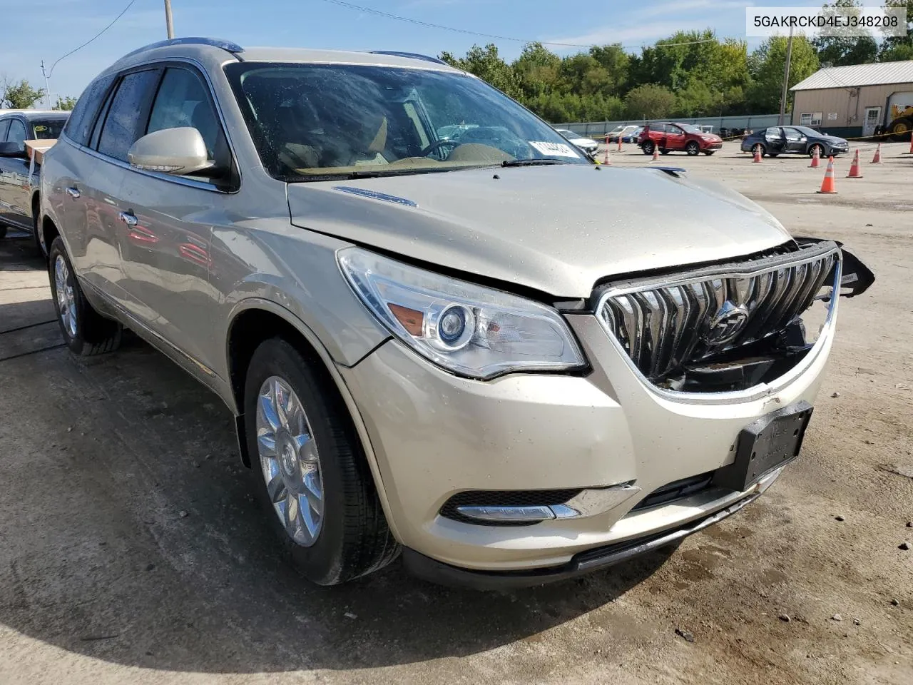 2014 Buick Enclave VIN: 5GAKRCKD4EJ348208 Lot: 71444824