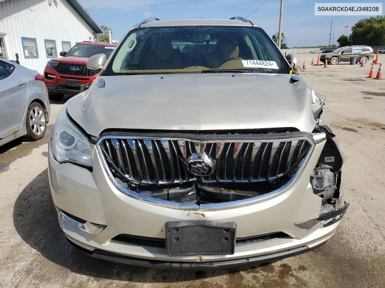 2014 Buick Enclave VIN: 5GAKRCKD4EJ348208 Lot: 71444824