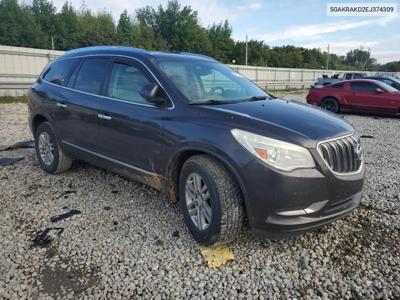 2014 Buick Enclave VIN: 5GAKRAKD2EJ374309 Lot: 71794774