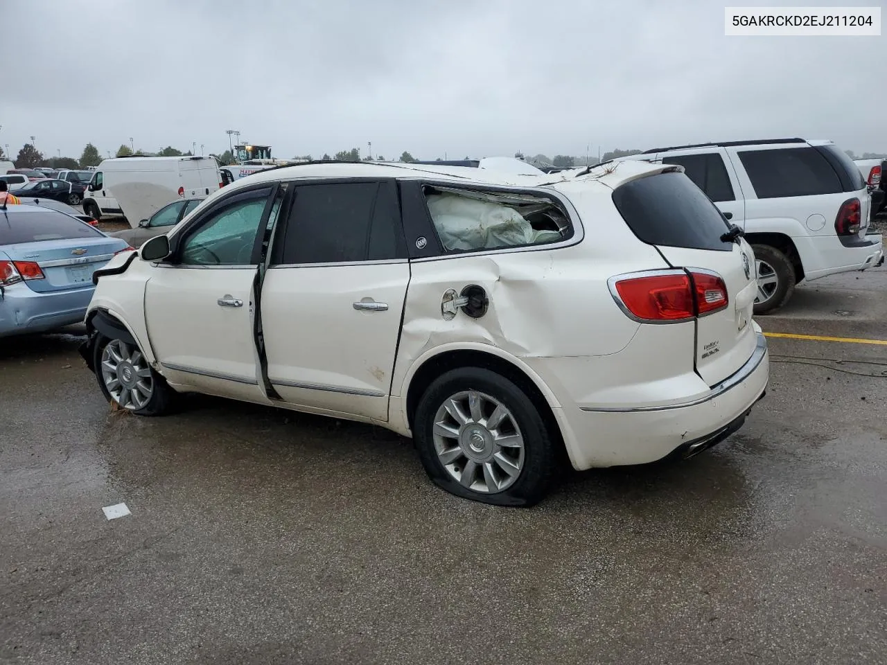 2014 Buick Enclave VIN: 5GAKRCKD2EJ211204 Lot: 71850734