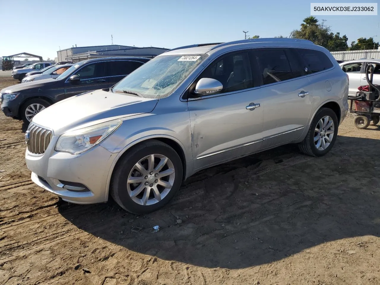 2014 Buick Enclave VIN: 5GAKVCKD3EJ233062 Lot: 73021264