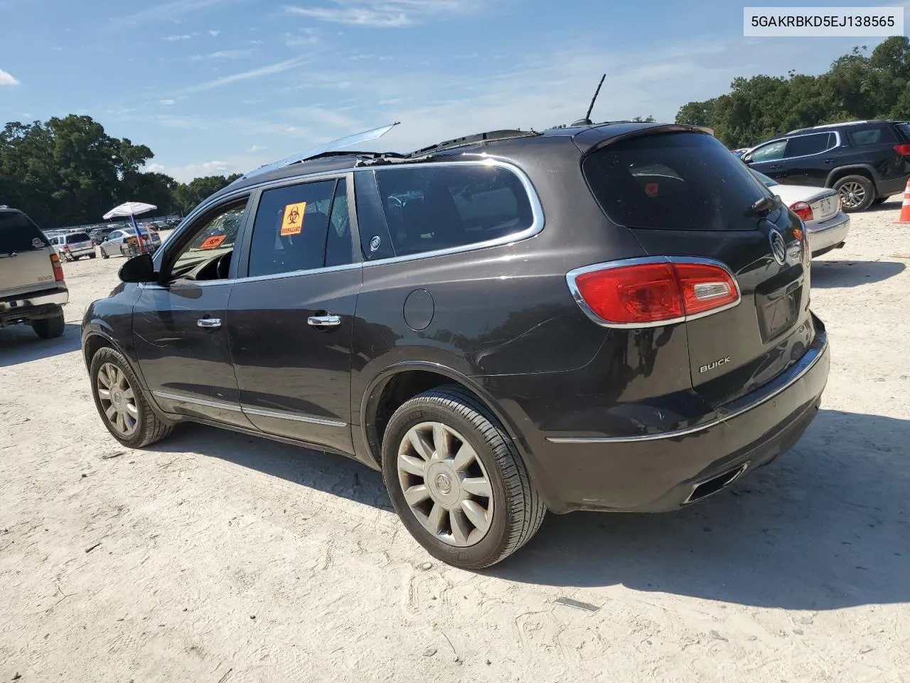 2014 Buick Enclave VIN: 5GAKRBKD5EJ138565 Lot: 74006164