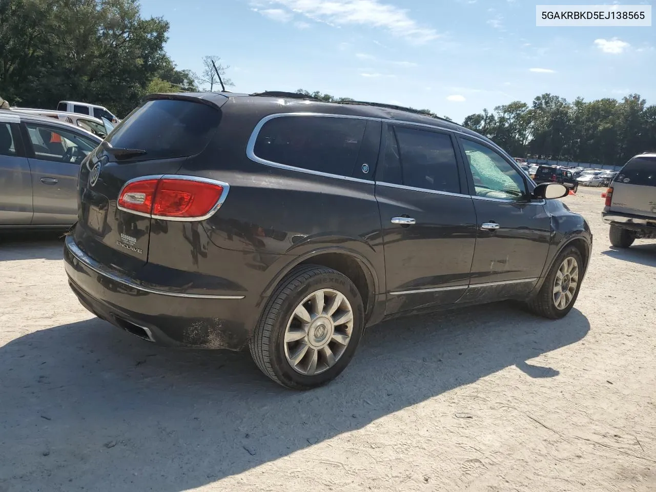 2014 Buick Enclave VIN: 5GAKRBKD5EJ138565 Lot: 74006164