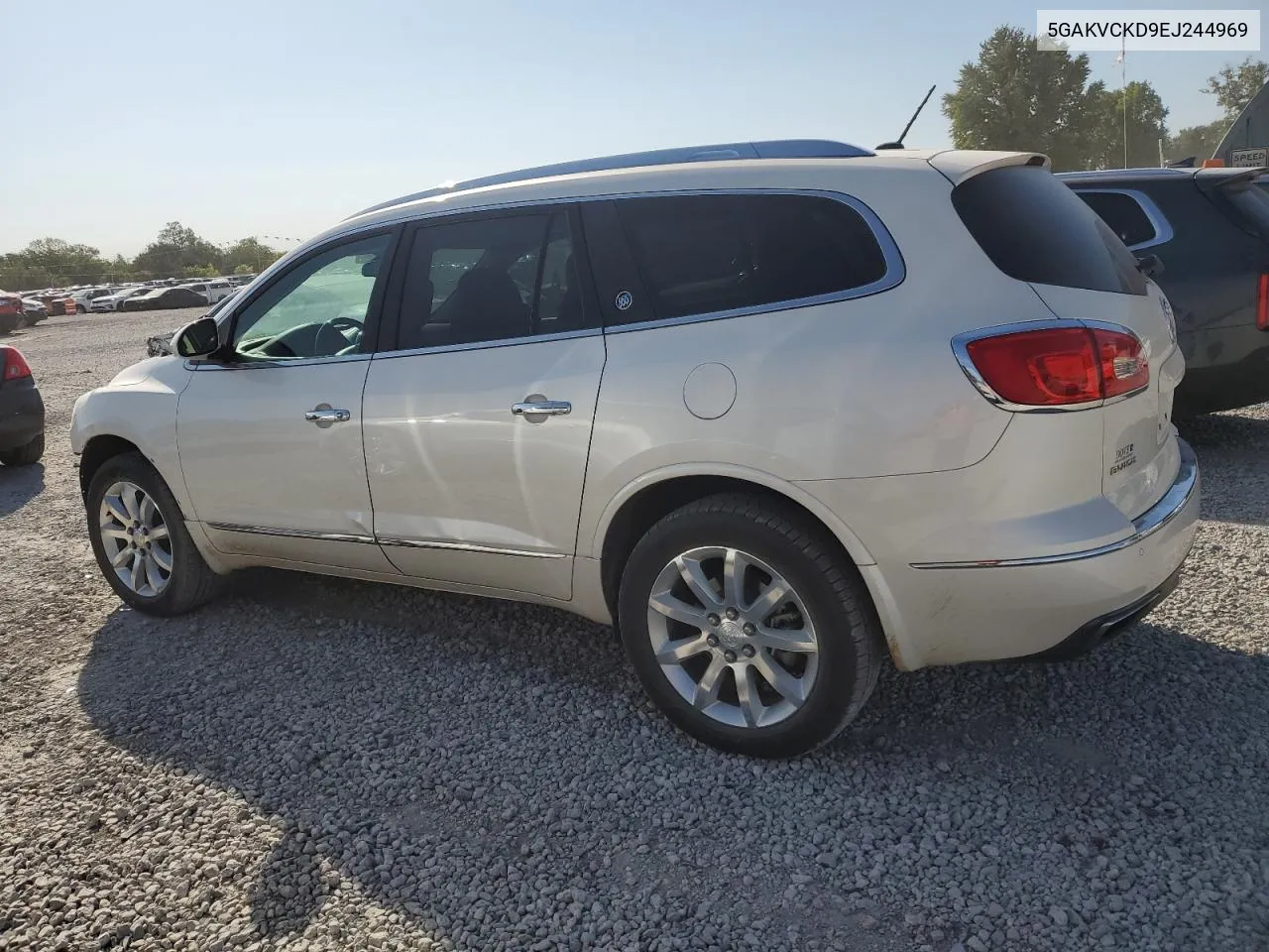 2014 Buick Enclave VIN: 5GAKVCKD9EJ244969 Lot: 74025674