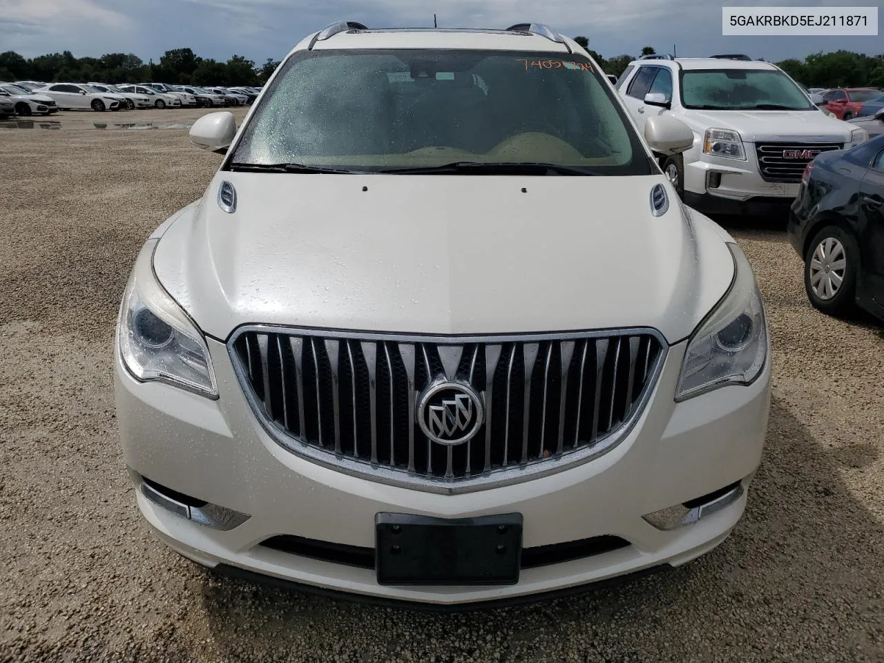 2014 Buick Enclave VIN: 5GAKRBKD5EJ211871 Lot: 74051724