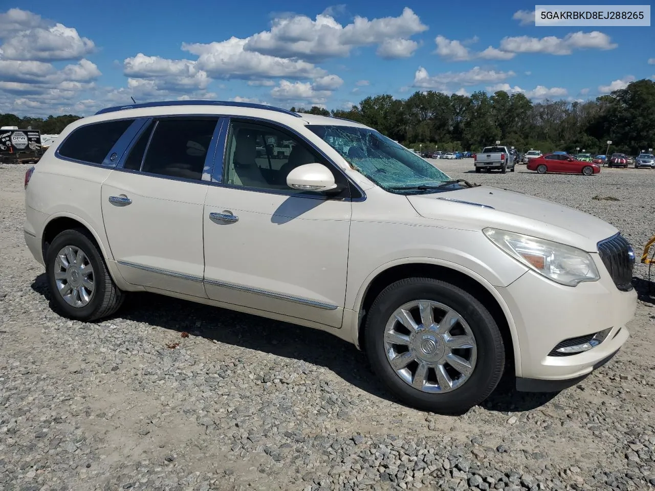 2014 Buick Enclave VIN: 5GAKRBKD8EJ288265 Lot: 74302614