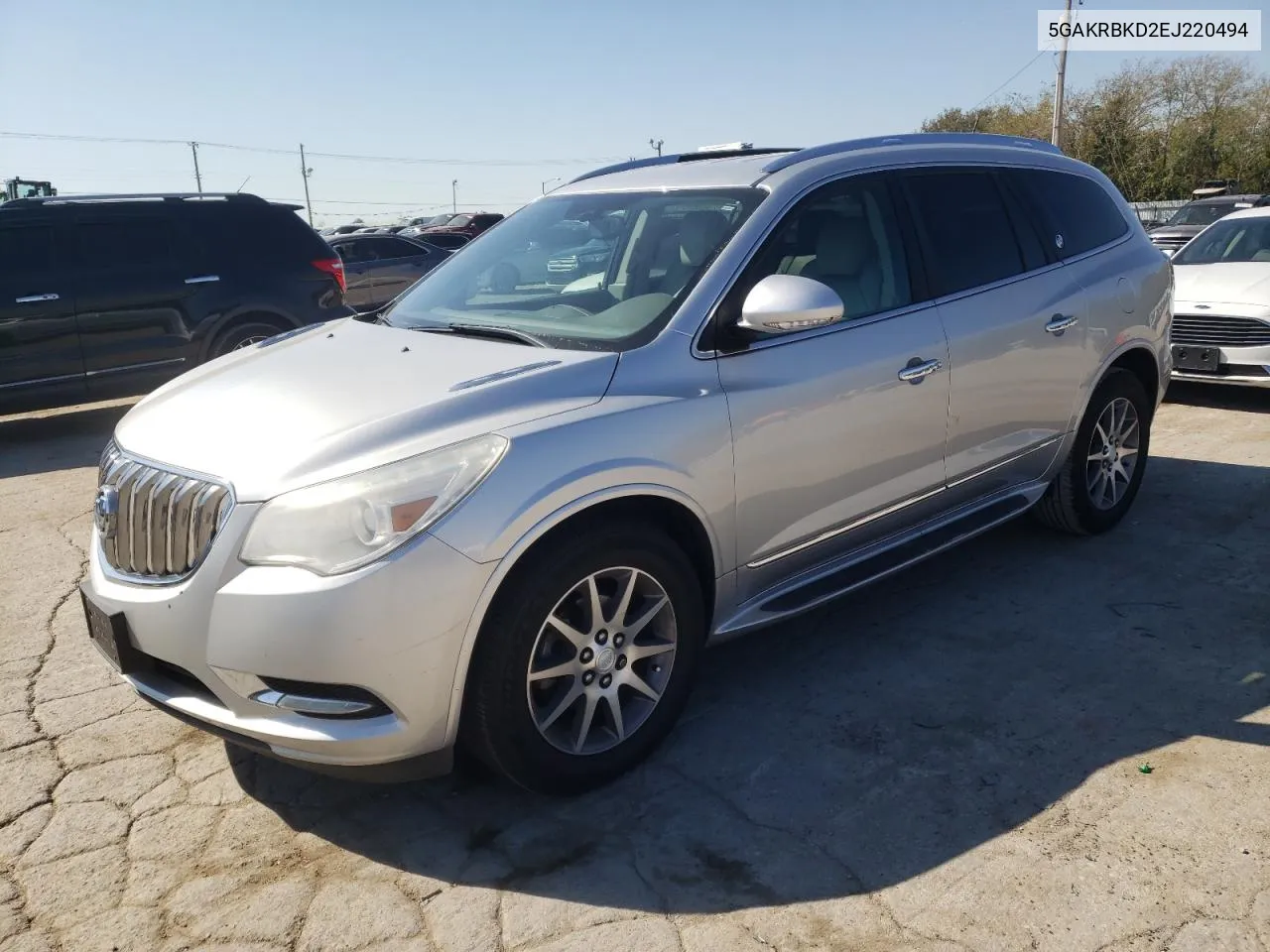 2014 Buick Enclave VIN: 5GAKRBKD2EJ220494 Lot: 74378324