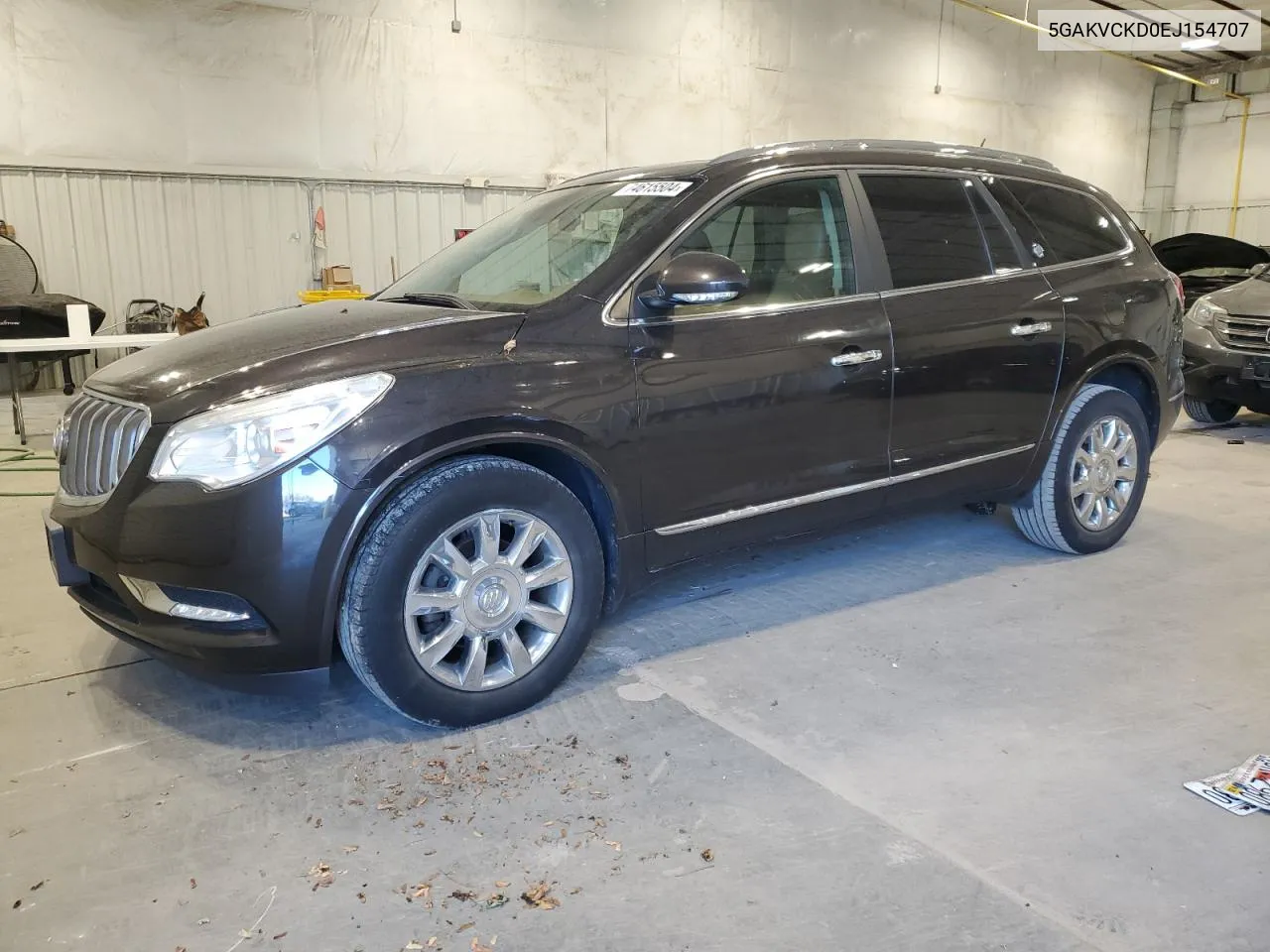 2014 Buick Enclave VIN: 5GAKVCKD0EJ154707 Lot: 74615504