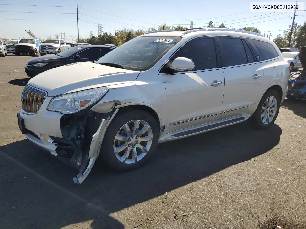 5GAKVCKD0EJ129581 2014 Buick Enclave