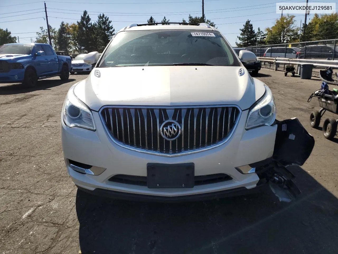 5GAKVCKD0EJ129581 2014 Buick Enclave