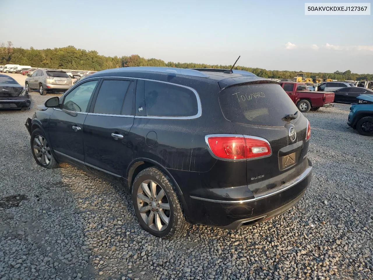 2014 Buick Enclave VIN: 5GAKVCKDXEJ127367 Lot: 74828844