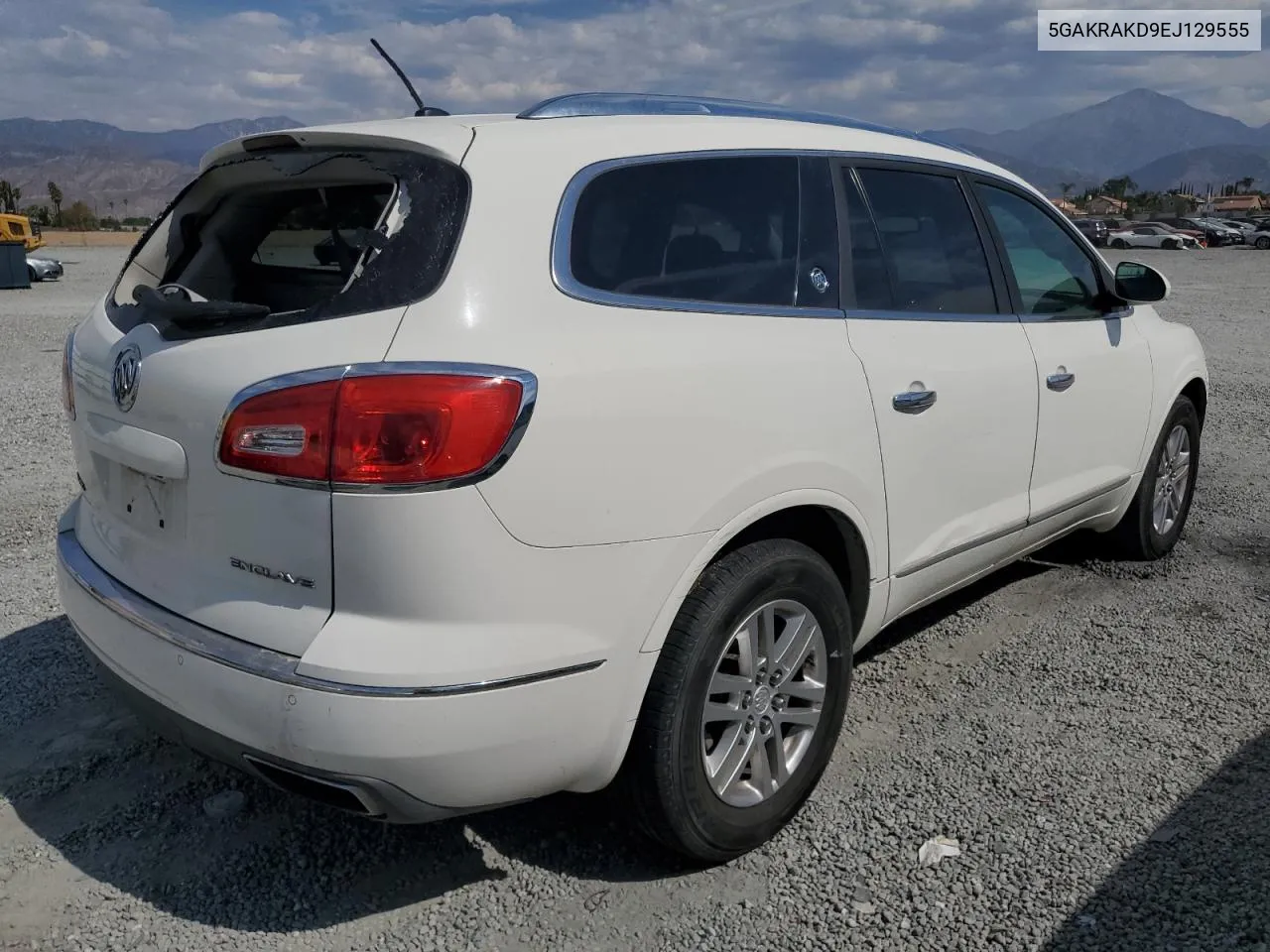 2014 Buick Enclave VIN: 5GAKRAKD9EJ129555 Lot: 74960334