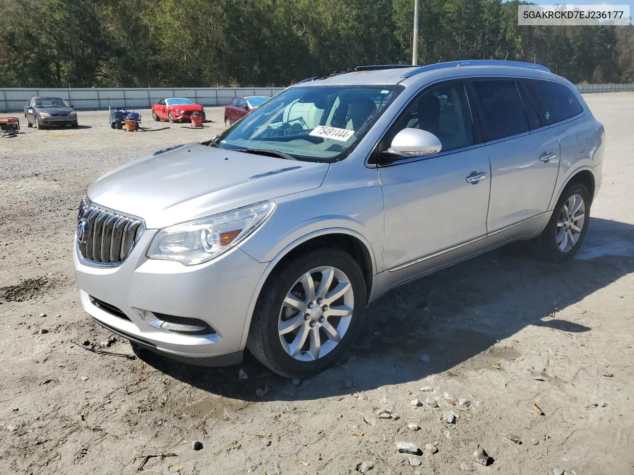 2014 Buick Enclave VIN: 5GAKRCKD7EJ236177 Lot: 75491444