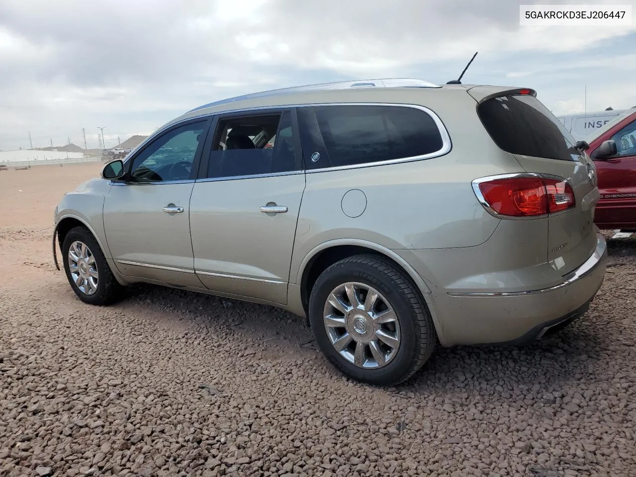 2014 Buick Enclave VIN: 5GAKRCKD3EJ206447 Lot: 75505954