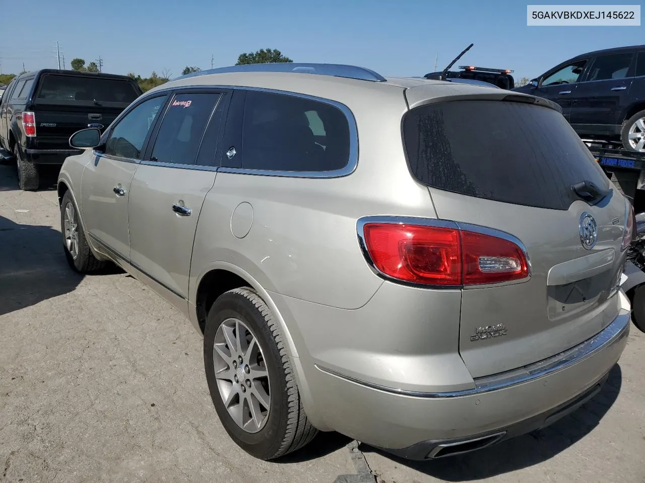 2014 Buick Enclave VIN: 5GAKVBKDXEJ145622 Lot: 75537724