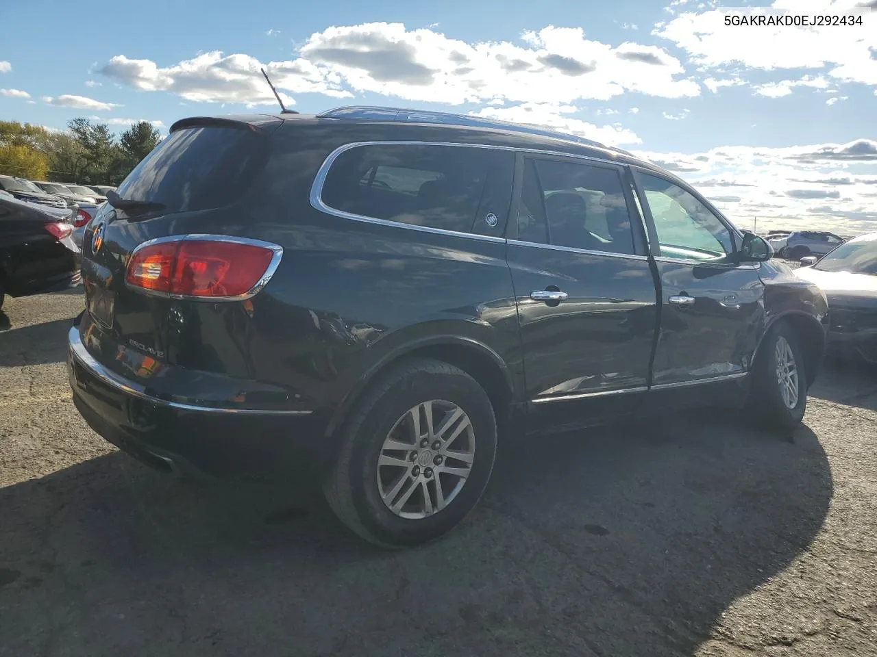 2014 Buick Enclave VIN: 5GAKRAKD0EJ292434 Lot: 75766824