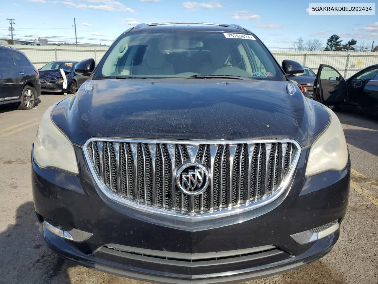 2014 Buick Enclave VIN: 5GAKRAKD0EJ292434 Lot: 75766824