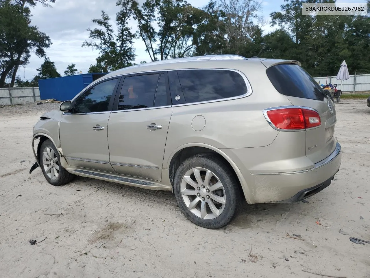 2014 Buick Enclave VIN: 5GAKRCKD0EJ267982 Lot: 76036584