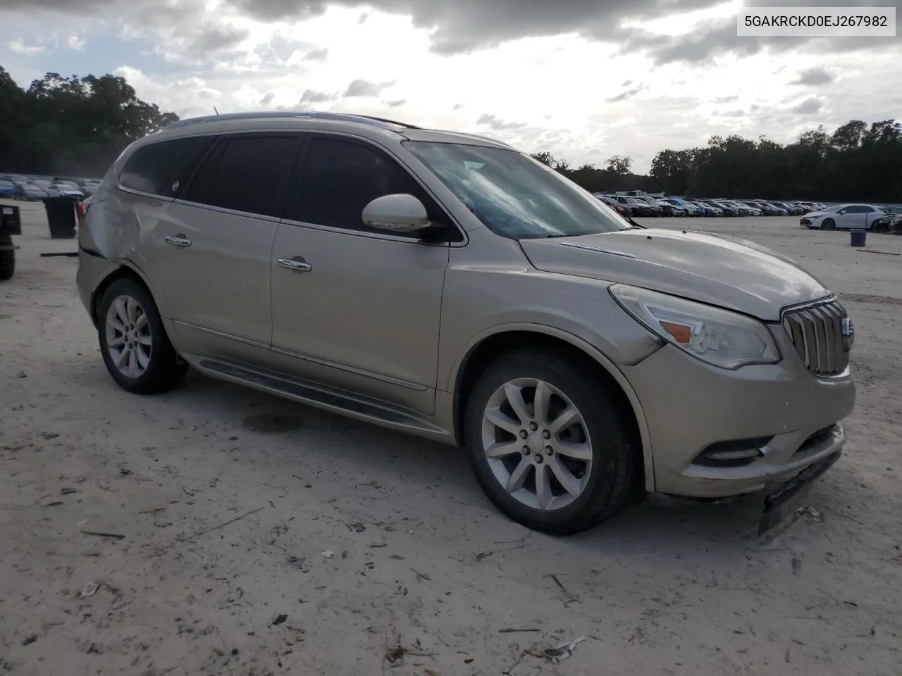 2014 Buick Enclave VIN: 5GAKRCKD0EJ267982 Lot: 76036584