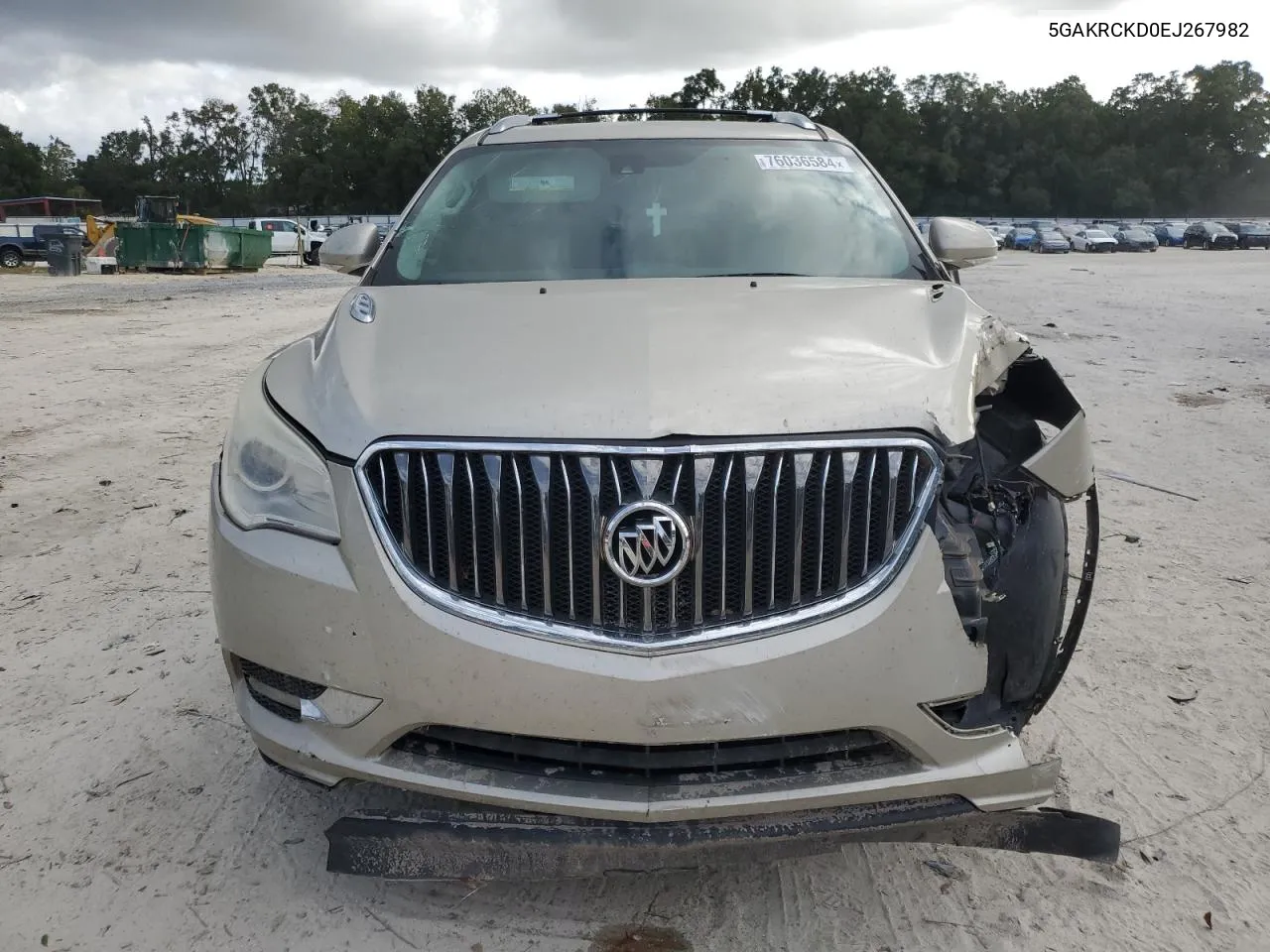 2014 Buick Enclave VIN: 5GAKRCKD0EJ267982 Lot: 76036584