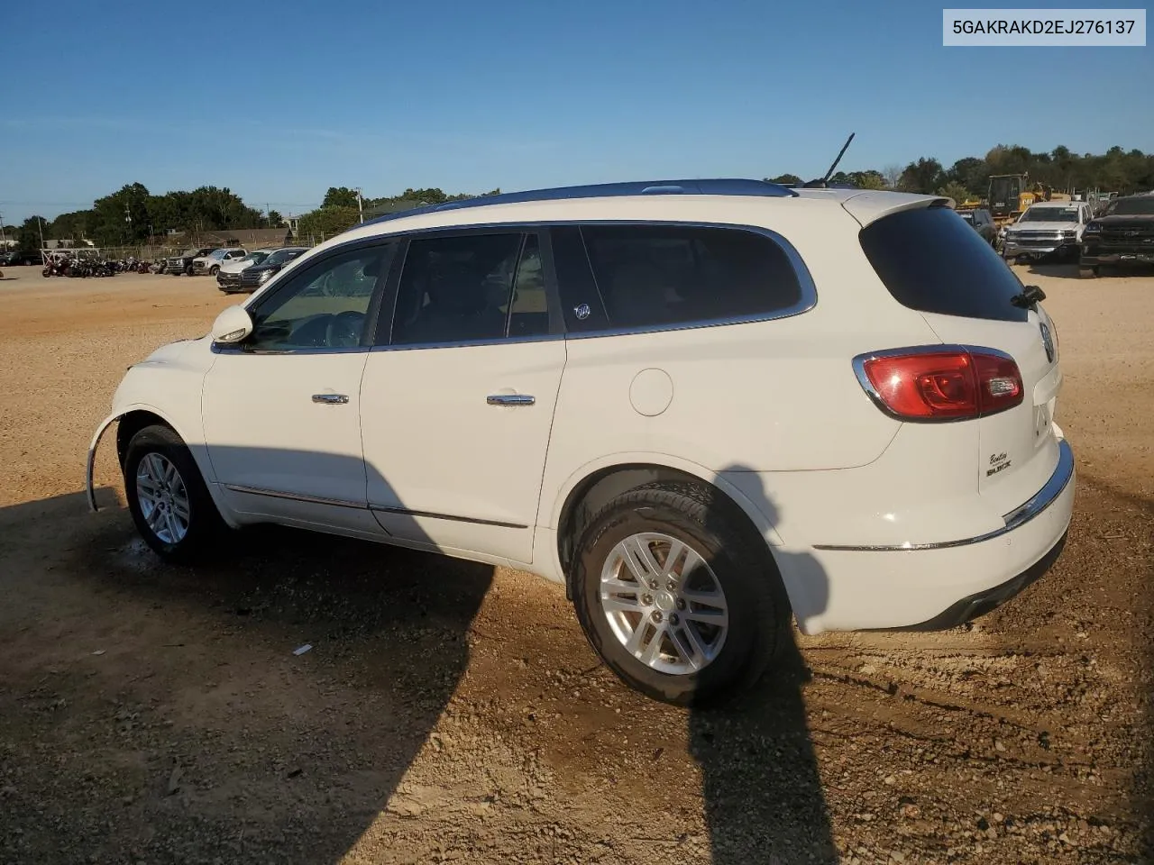 2014 Buick Enclave VIN: 5GAKRAKD2EJ276137 Lot: 76268264