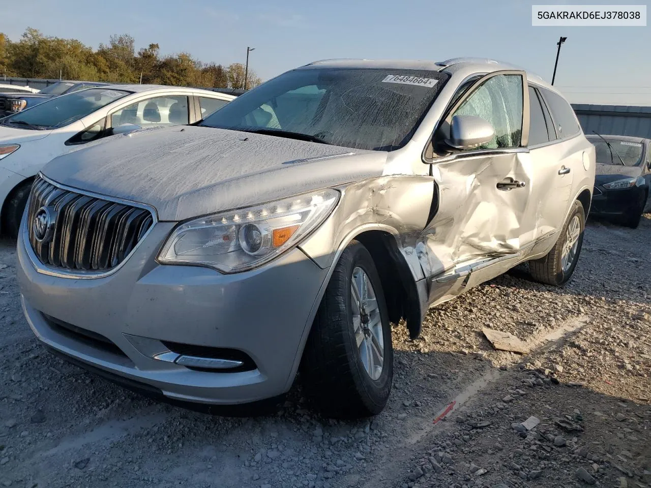 2014 Buick Enclave VIN: 5GAKRAKD6EJ378038 Lot: 76484664