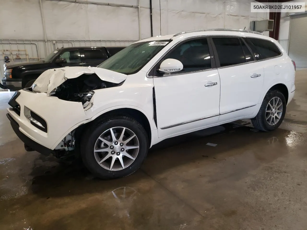 2014 Buick Enclave VIN: 5GAKRBKD2EJ101957 Lot: 76699394