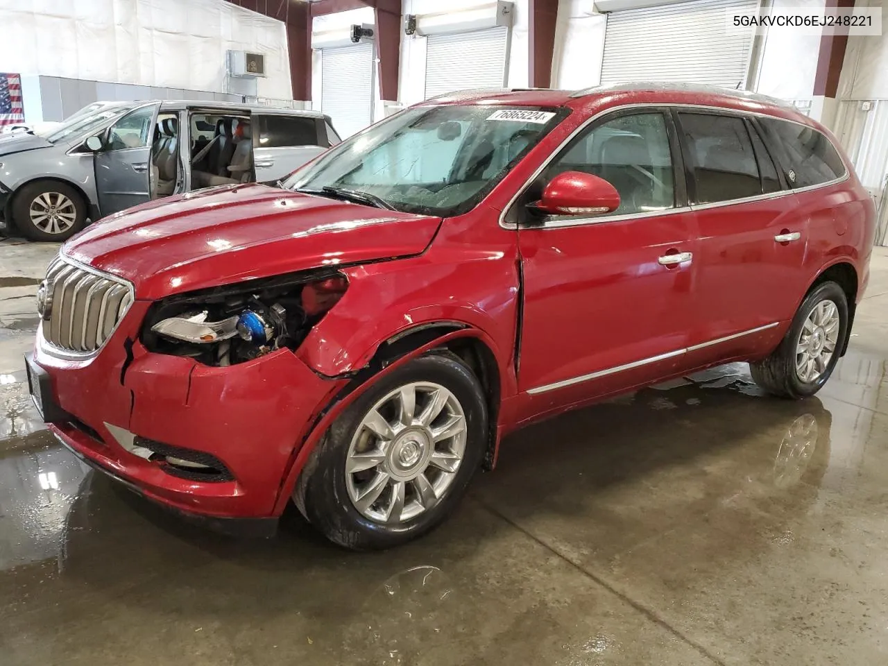 2014 Buick Enclave VIN: 5GAKVCKD6EJ248221 Lot: 76865224