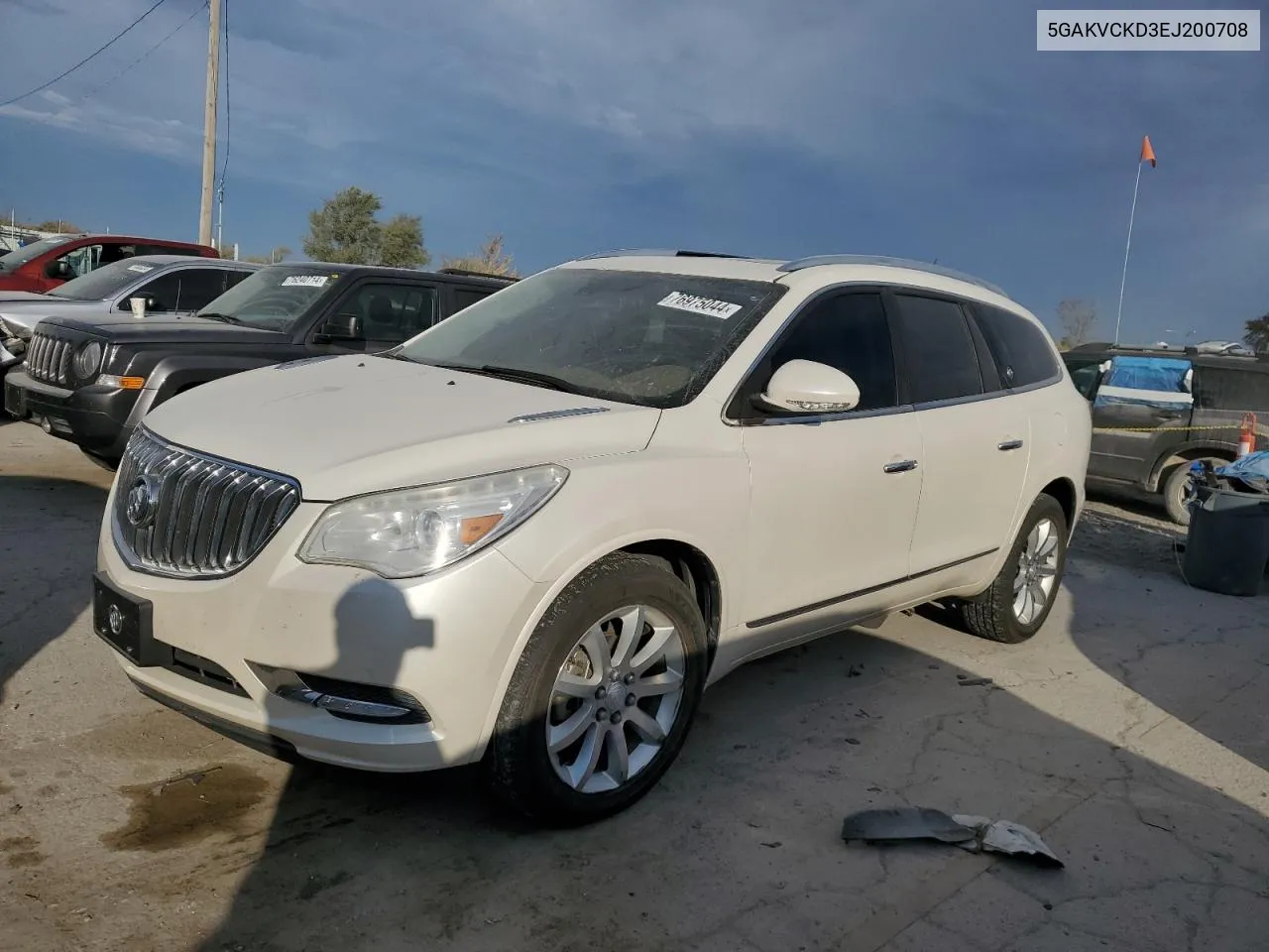 2014 Buick Enclave VIN: 5GAKVCKD3EJ200708 Lot: 76975044