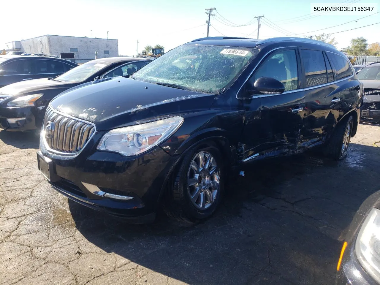 2014 Buick Enclave VIN: 5GAKVBKD3EJ156347 Lot: 77096644