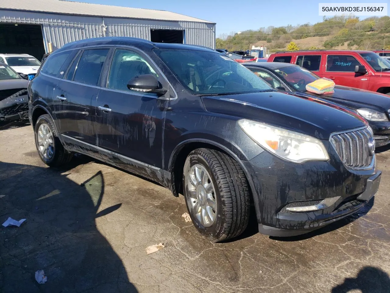 2014 Buick Enclave VIN: 5GAKVBKD3EJ156347 Lot: 77096644