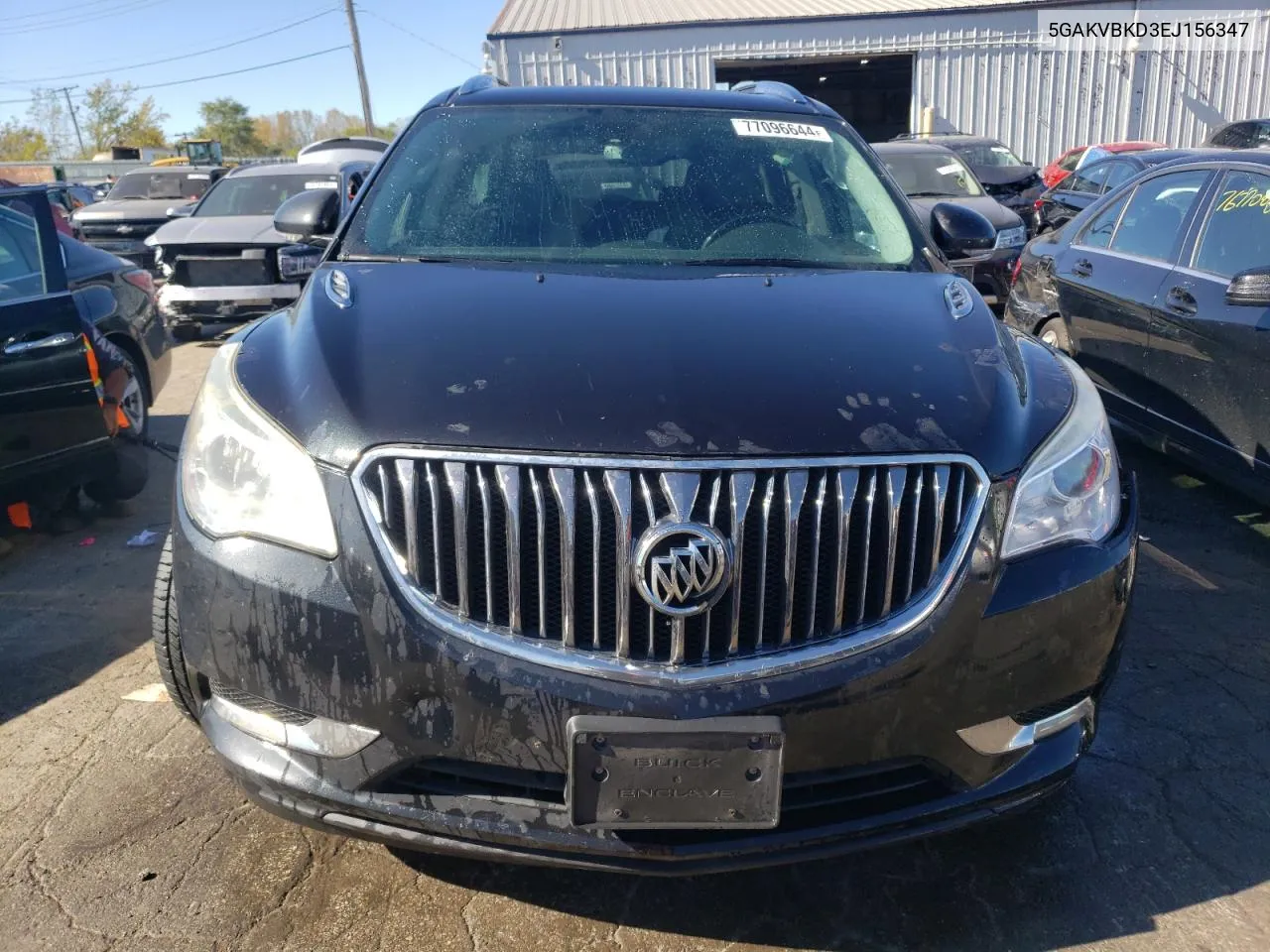 2014 Buick Enclave VIN: 5GAKVBKD3EJ156347 Lot: 77096644