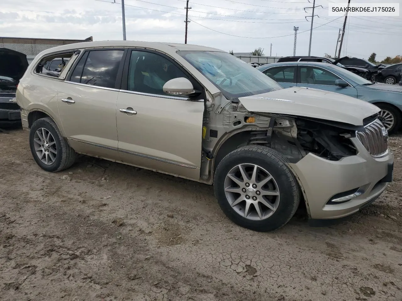 2014 Buick Enclave VIN: 5GAKRBKD6EJ175026 Lot: 77337484