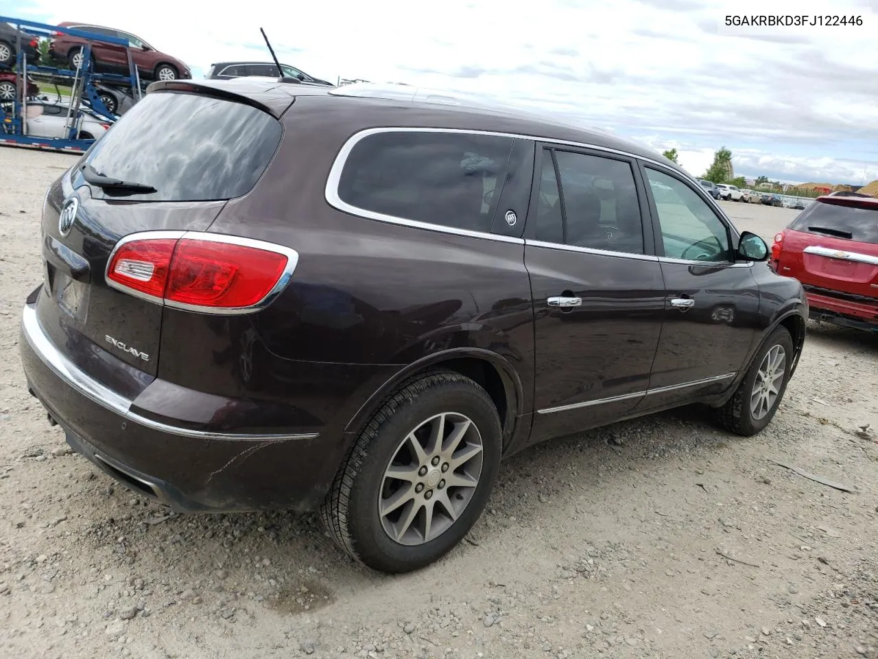 2015 Buick Enclave VIN: 5GAKRBKD3FJ122446 Lot: 57503894