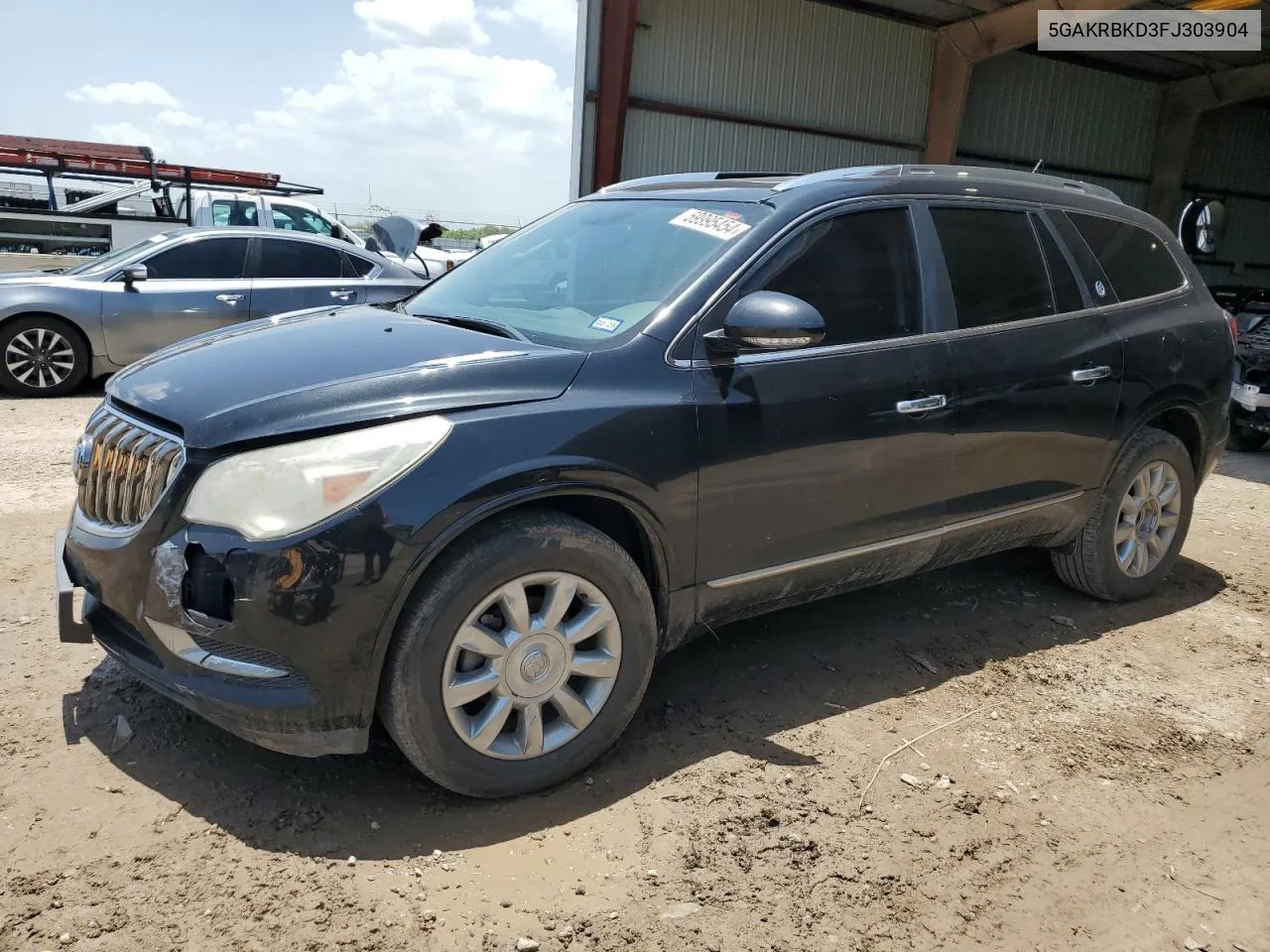 2015 Buick Enclave VIN: 5GAKRBKD3FJ303904 Lot: 59995454