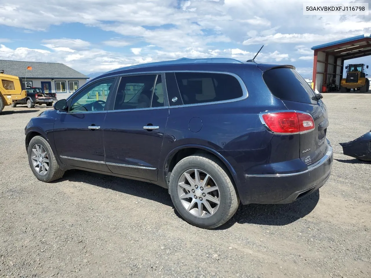 2015 Buick Enclave VIN: 5GAKVBKDXFJ116798 Lot: 60807634