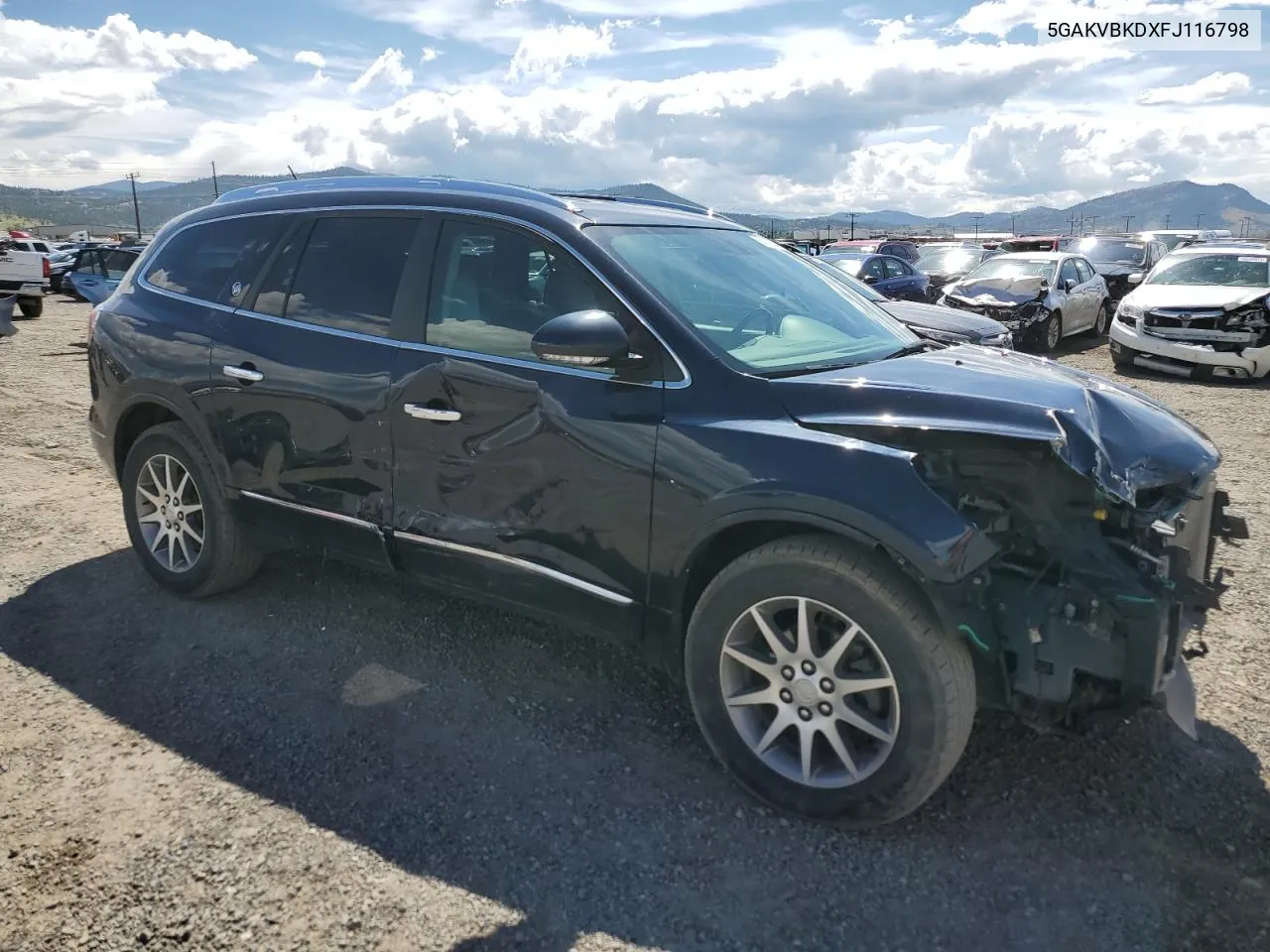 5GAKVBKDXFJ116798 2015 Buick Enclave