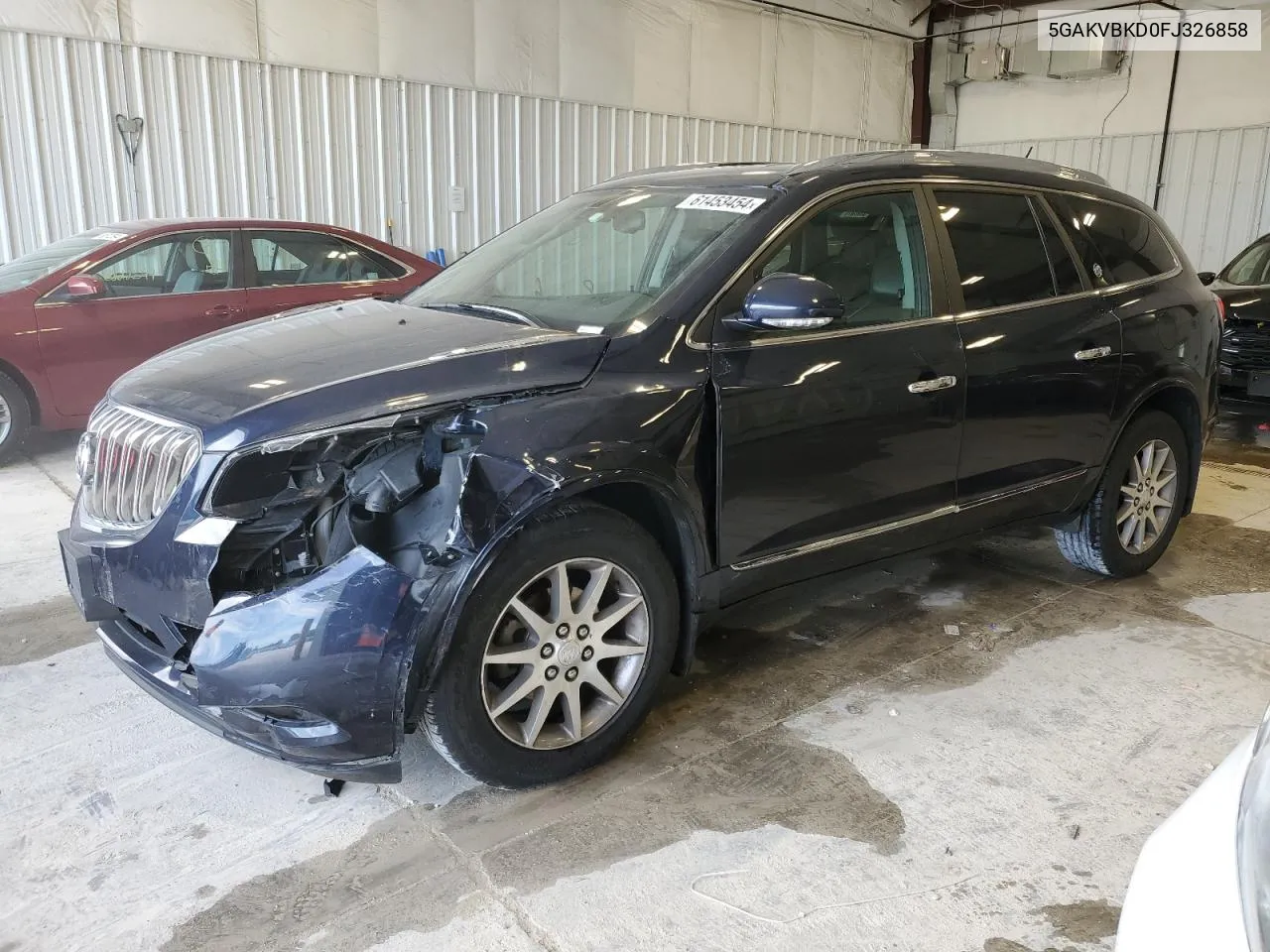 2015 Buick Enclave VIN: 5GAKVBKD0FJ326858 Lot: 61453454