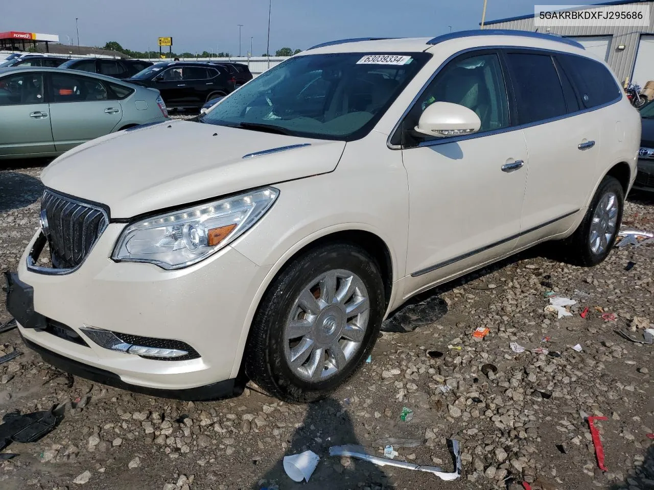 2015 Buick Enclave VIN: 5GAKRBKDXFJ295686 Lot: 63039334