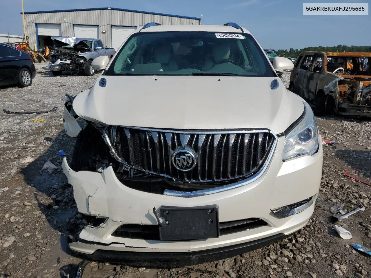 2015 Buick Enclave VIN: 5GAKRBKDXFJ295686 Lot: 63039334