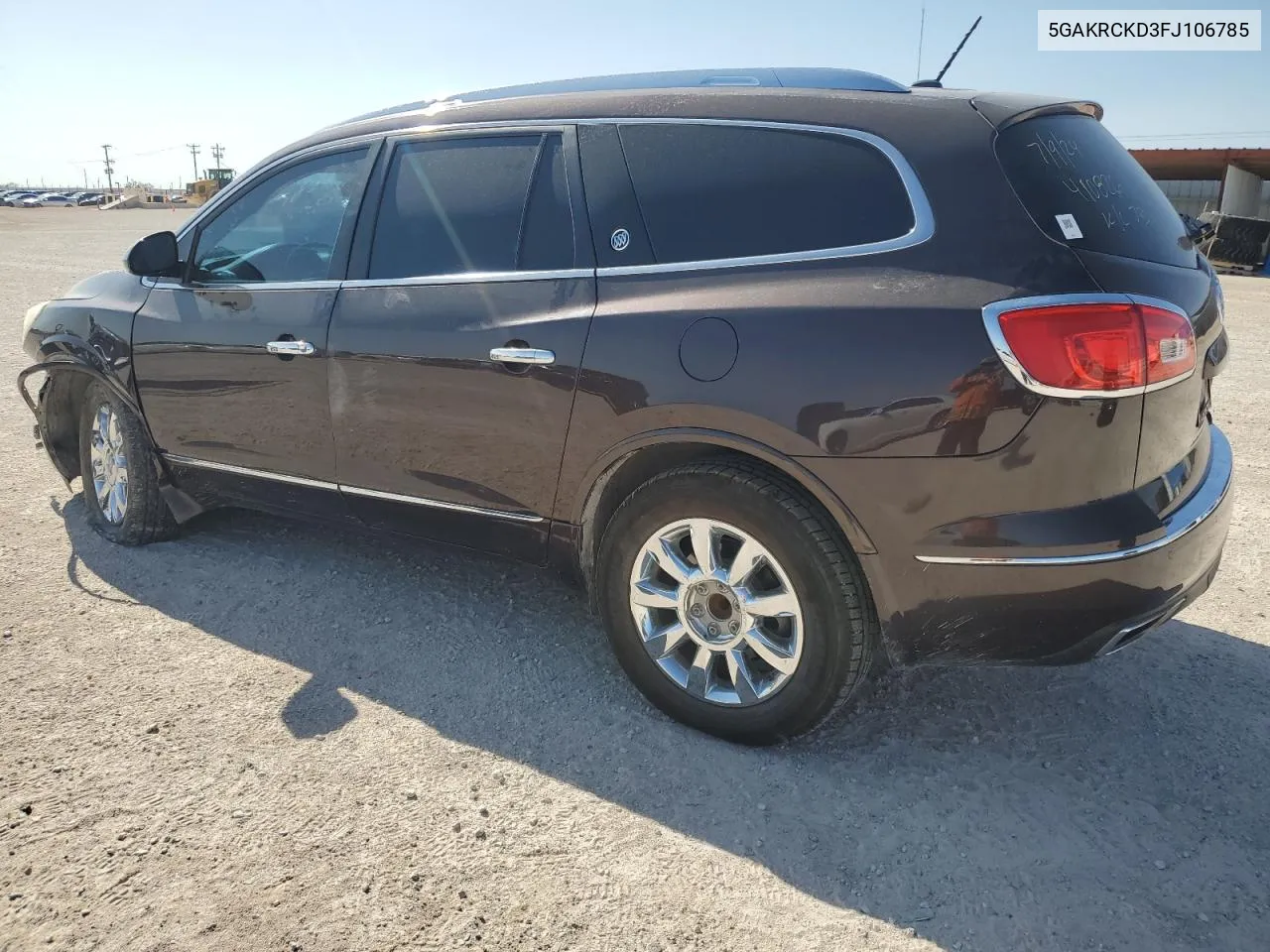 2015 Buick Enclave VIN: 5GAKRCKD3FJ106785 Lot: 63180894