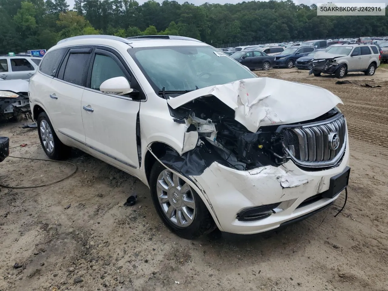 5GAKRBKD0FJ242916 2015 Buick Enclave