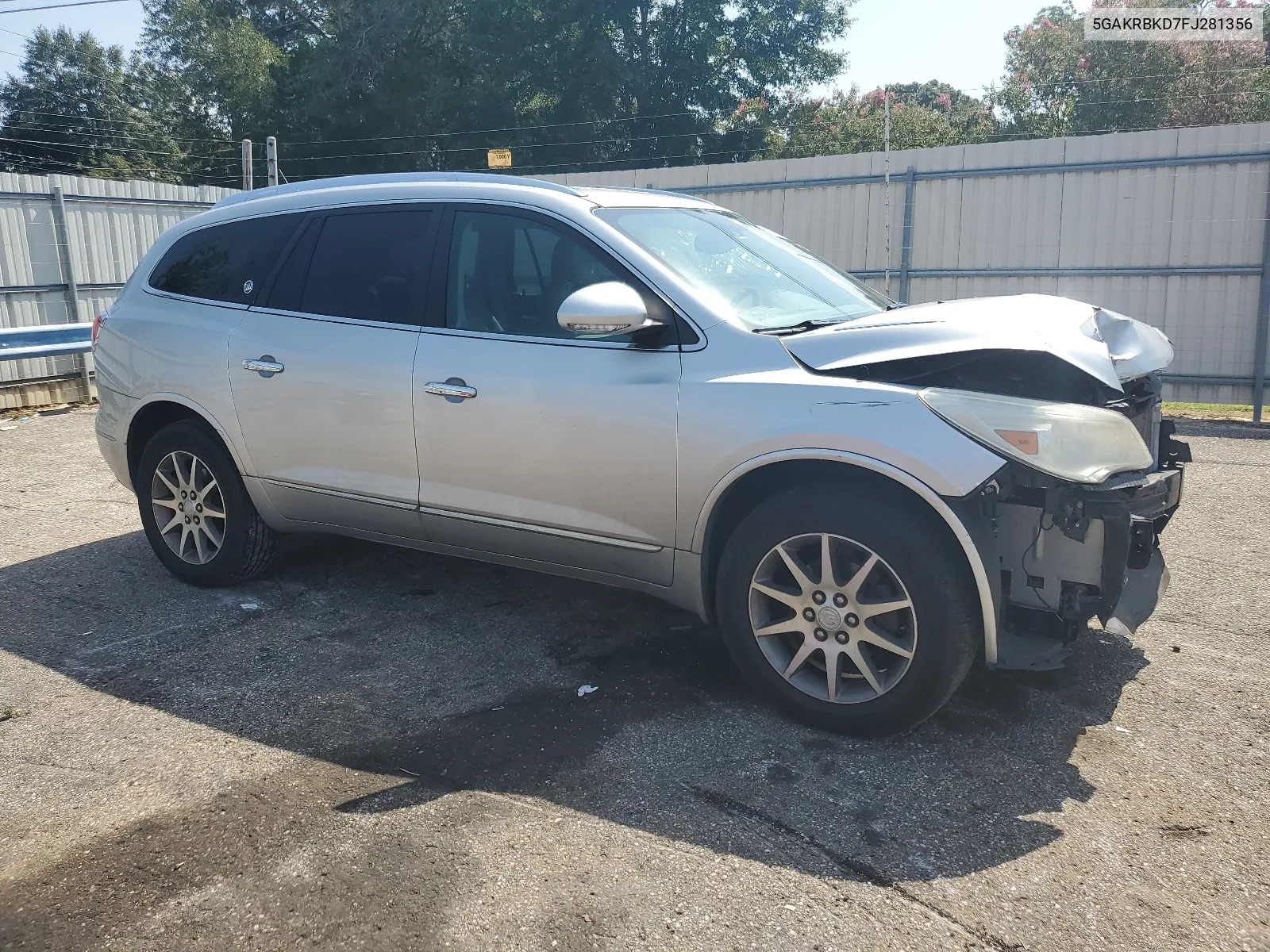 5GAKRBKD7FJ281356 2015 Buick Enclave