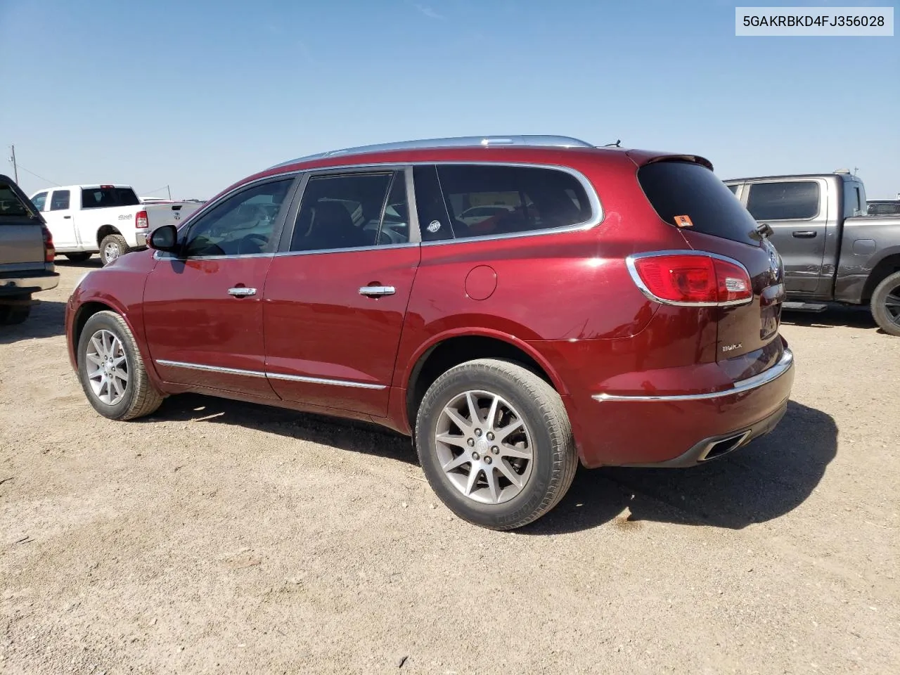 2015 Buick Enclave VIN: 5GAKRBKD4FJ356028 Lot: 66551844