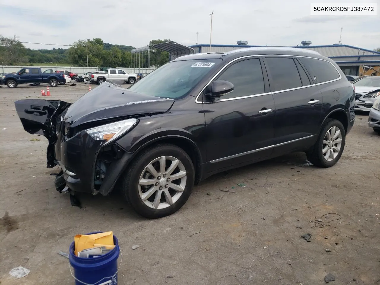 2015 Buick Enclave VIN: 5GAKRCKD5FJ387472 Lot: 67381694